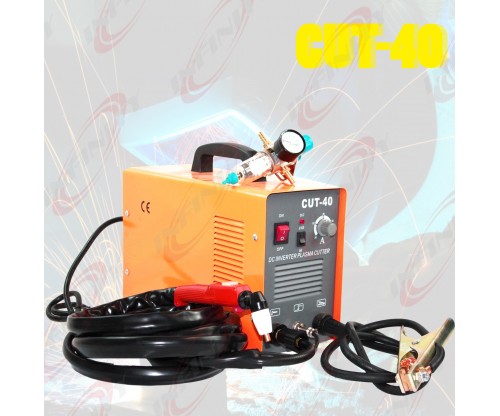 40Amp 220V DC Inverter Plasma Cutter Welder Welding Machine w/Regulator Gauge